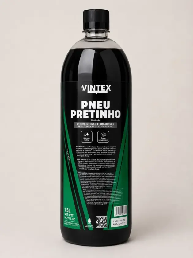 Resaltador de neumáticos 1,5L VINTEX, Pretinho