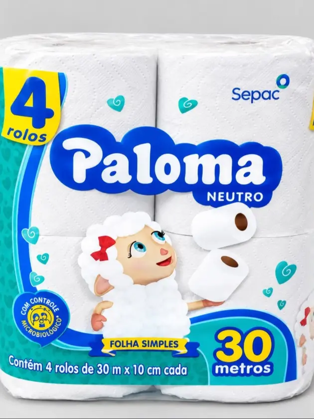 Papel Higiénico Paloma 4rll