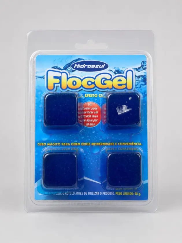 Clarificarte para Piscina en Pastilla, Hidroazul 4x1
