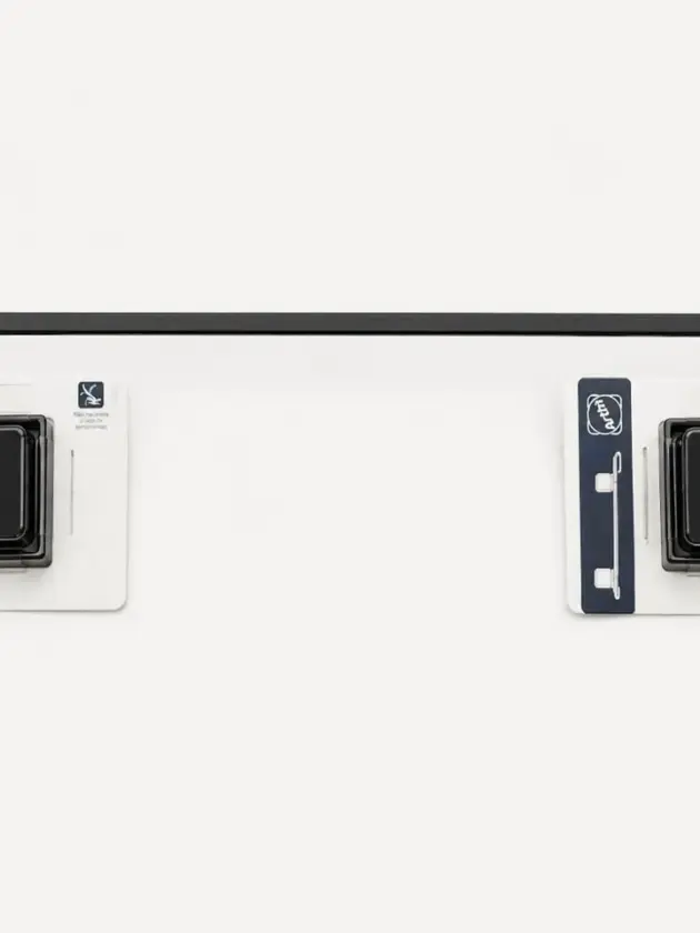 Porta Toalla Metal Negro, ARTHI