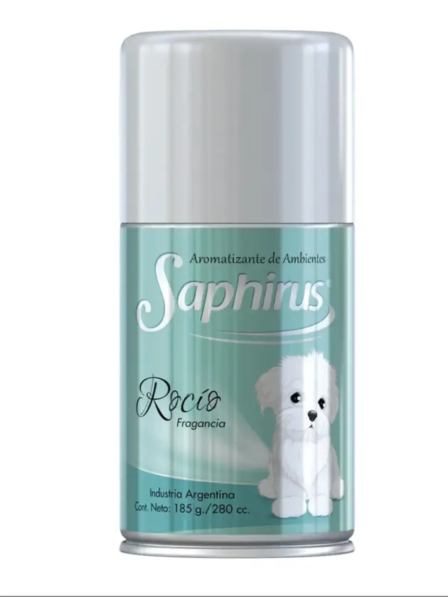 Desodorante Ambiental Saphirus Aerosol Rocio 280cc