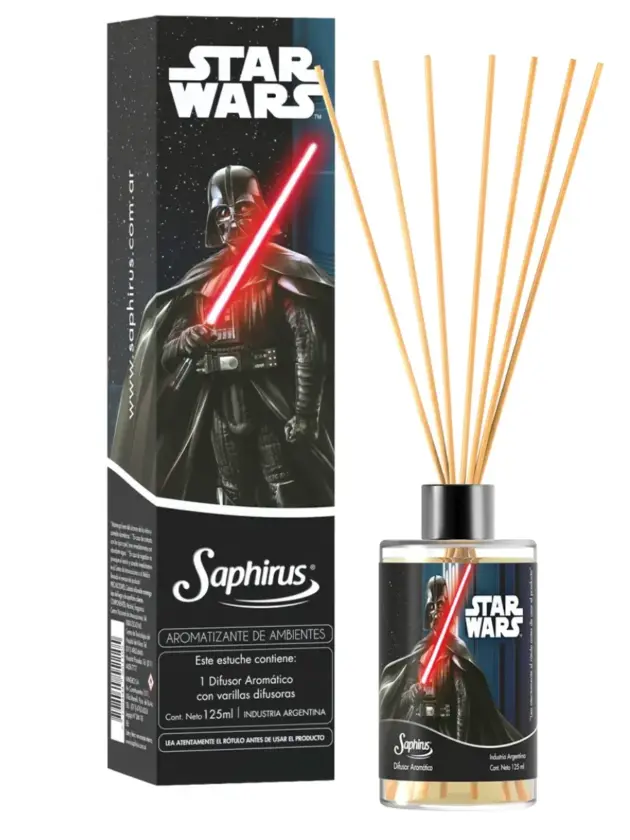Saphirus Difusor con palillos, Starwars  125ml.