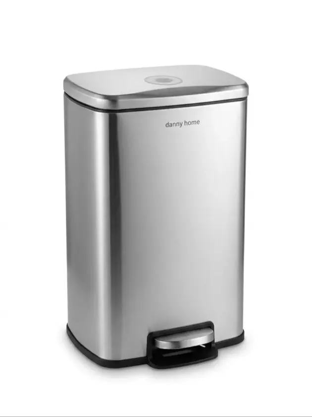Basurero Inox 5L rectangular , Danny Home