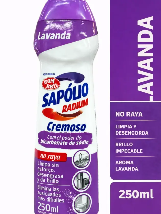 LIMPIADOR SAPOLIO CREMOSO LAVANDA 250ml