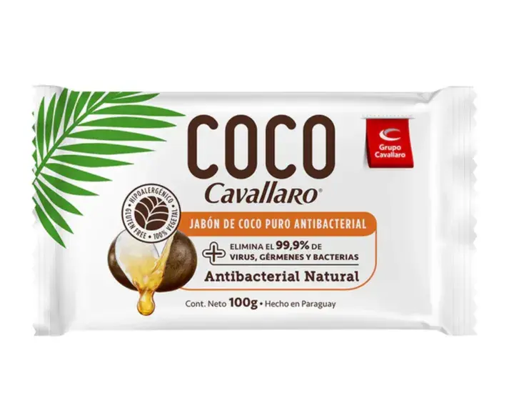 JABON DE COCO PURO CAVALLARO 200gr