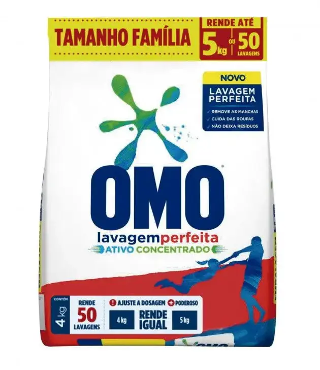 Jabón en polvo OMO  4KG