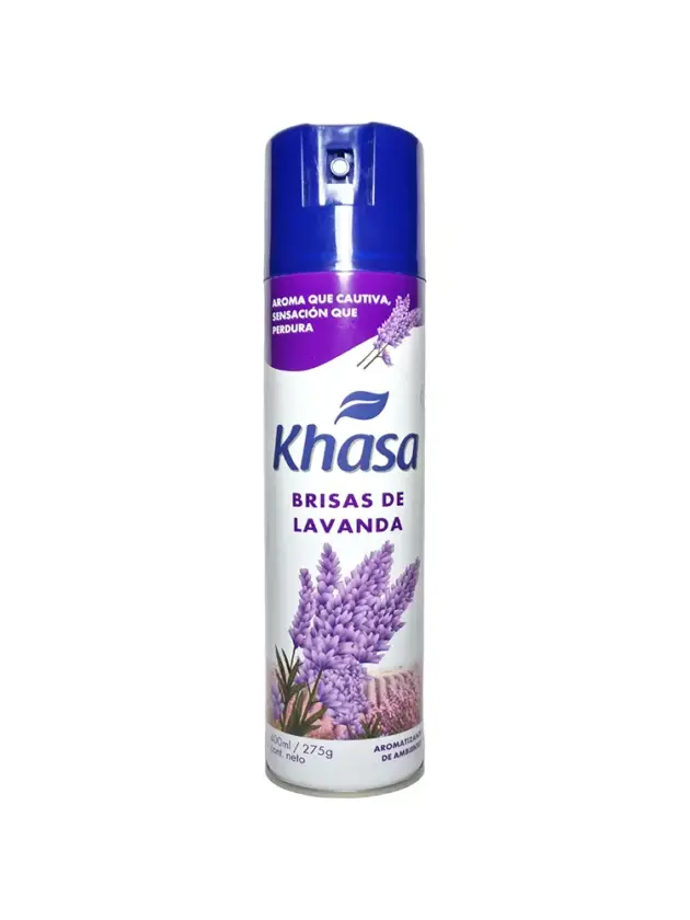 Desodorante Ambiental KHASA AEROSOL Brisas de Lavanda