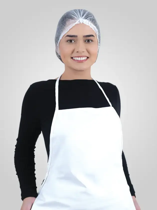 Delantal de Napa Lisa con Aparador – 40×62 cm
